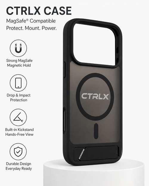 CTRLX MagSafe Case with Built-in Kickstand